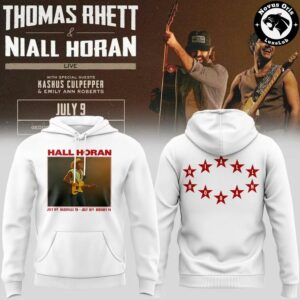 Niall Horan x Thomas Rhett Live Concert 2026 Tour Merchandise Hoodie 2