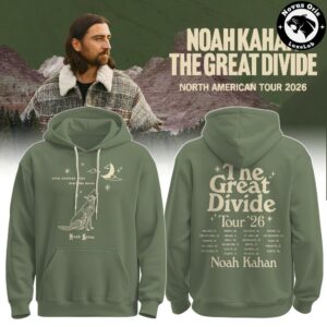 Noah Kahan The Great Divide Tour 2026 Hoodie 2