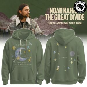 Noah Kahan The Great Divide Tour 2026 Hoodie 3