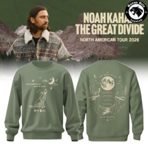 Noah Kahan The Great Divide Tour 2026 Sweatshirt
