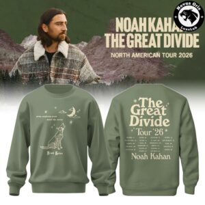 Noah Kahan The Great Divide Tour 2026 Sweatshirt 2