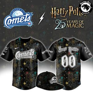 Oklahoma City Comets x Harry Potter Night Limited Custom Jersey 2