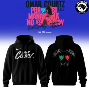 Omar Courtz Por Si Maana No Estoy World Tour 2026 Hoodie 4