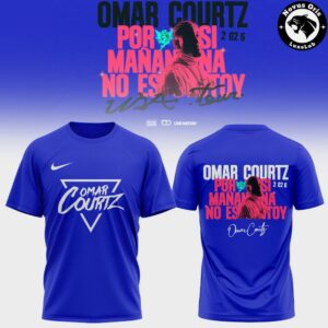 Omar Courtz Por Si Maana No Estoy World Tour 2026 T Shirt 2