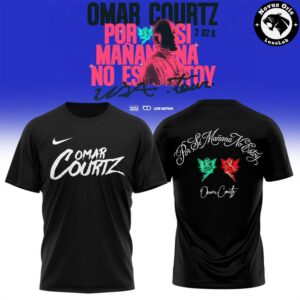 Omar Courtz Por Si Maana No Estoy World Tour 2026 T Shirt 3
