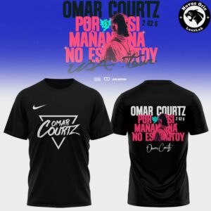 Omar Courtz Por Si Maana No Estoy World Tour 2026 T Shirt 4