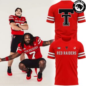 Patrick Mahomes x Texas Tech Red Raiders Big 12 Football T-Shirt