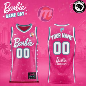 Phoenix Mercury Barbie Game Day 2026 Basketball Jersey