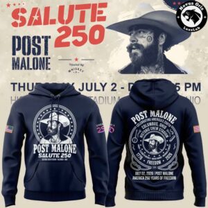 Post Malone Salute 250 Columbus Ohio Concert 2026 Hoodie 2