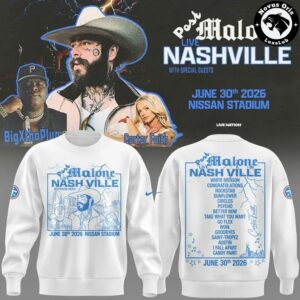 Post Malone Salute 250 Columbus Ohio Concert 2026 Sweatshirt 3