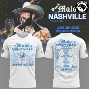 Post Malone Salute 250 Columbus Ohio Concert 2026 T Shirt 3