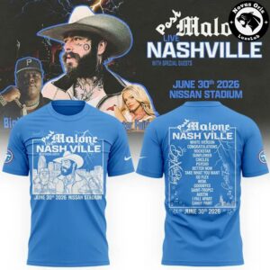 Post Malone Salute 250 Columbus Ohio Concert 2026 T Shirt 4