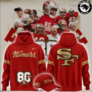 San Francisco 49ers 80th Anniversary Limited Edition Hoodie
