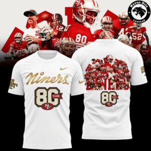 San Francisco 49ers 80th Anniversary Limited Edition T Shirt 2
