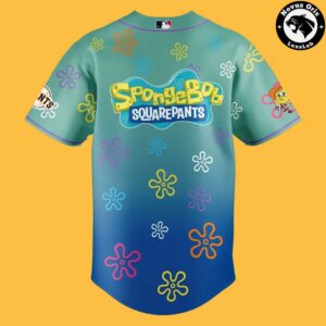San Francisco Giants x SpongeBob SquarePants 2026 Baseball Jersey 3