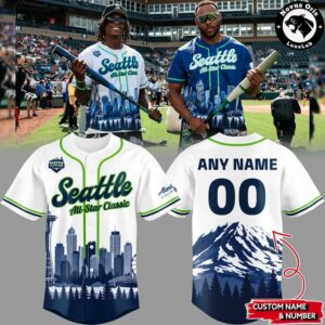 Seattle Seahawks All-Star Classic 2026 Custom Baseball Jersey