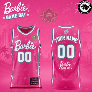 Seattle Storm Barbie Game Day 2026 Basketball Jersey