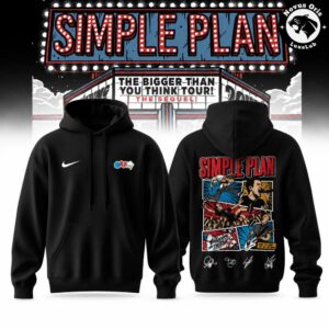 Simple Plan Bigger Than You Think Tour 2026 Hoodie