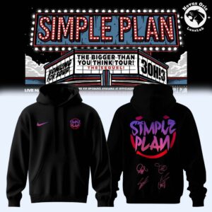 Simple Plan Bigger Than You Think Tour 2026 Hoodie 10