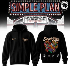 Simple Plan Bigger Than You Think Tour 2026 Hoodie 4