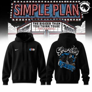 Simple Plan Bigger Than You Think Tour 2026 Hoodie 5