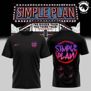 Simple Plan Bigger Than You Think Tour 2026 T Shirt 10