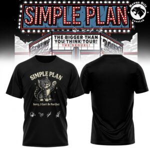 Simple Plan Bigger Than You Think Tour 2026 T Shirt 5