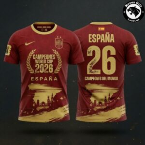 Spain 2026 World Cup Champions T-Shirt
