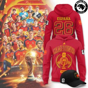 Spain Somos Campeones 2026 World Cup Victory Hoodie 2