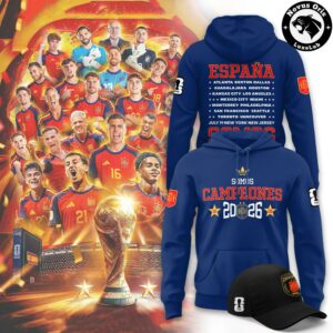 Spain Somos Campeones 2026 World Cup Victory Hoodie 3