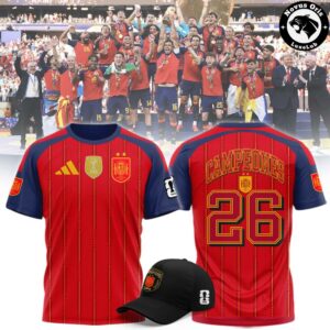 Spain Somos Campeones 2026 World Cup Victory Soccer Jersey 2