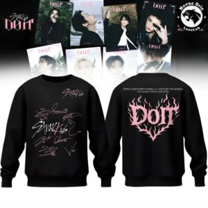 Stray Kids DO IT K-Pop Band Concert Signature Sweatshirt
