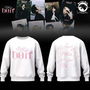 Stray Kids DO IT K Pop Band Concert Signature Sweatshirt 2