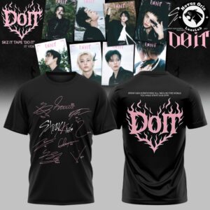 Stray Kids Everywhere All Around The World DO IT Graphic T-Shirt