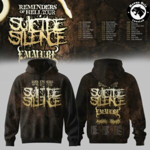 Suicide Silence Reminders of Hell Tour 2026 Hoodie