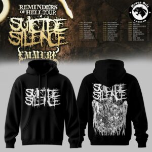 Suicide Silence Reminders of Hell Tour 2026 Hoodie 2