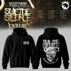 Suicide Silence Reminders of Hell Tour 2026 Hoodie 3