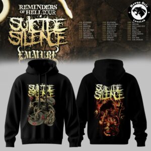 Suicide Silence Reminders of Hell Tour 2026 Hoodie 4