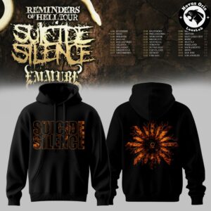 Suicide Silence Reminders of Hell Tour 2026 Hoodie 5