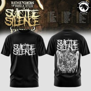 Suicide Silence Reminders of Hell Tour 2026 T Shirt 2