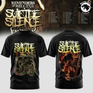 Suicide Silence Reminders of Hell Tour 2026 T-Shirt - NovusOris
