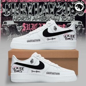 Suicideboys Grey Day Tour 2026 Custom Air Force 1