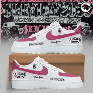 Suicideboys Grey Day Tour 2026 Custom Air Force 1 2