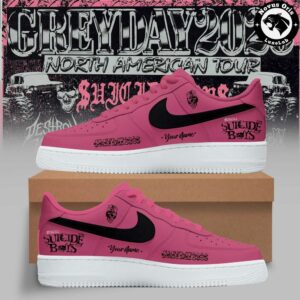 Suicideboys Grey Day Tour 2026 Custom Air Force 1 3
