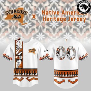 Syracuse Mets x Native American Heritage Night 2026 Baseball Jersey 2