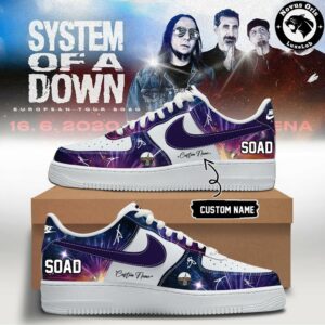 System Of A Down Europe UK Stadium Tour 2026 Air Force 1 5