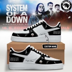 System Of A Down Europe UK Stadium Tour 2026 Air Force 1 6