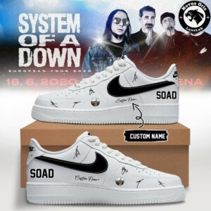 System Of A Down Europe UK Stadium Tour 2026 Air Force 1 7