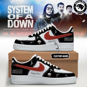 System Of A Down Europe UK Stadium Tour 2026 Air Force 1 8