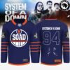 System Of A Down Europe UK Stadium Tour 2026 Baseball Jersey